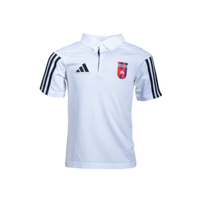 adidas gálapóló 2023/2024, galléros, fehér, gyermek