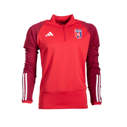 adidas edzőfelső 2023/2024, piros, felnőtt