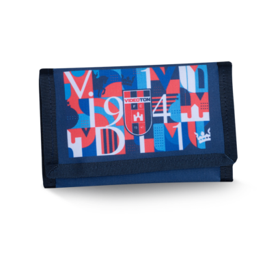 Pénztárca, kék "Videoton FC" címerrel