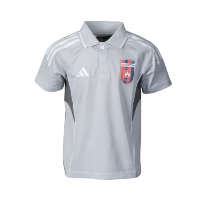 adidas gálapóló  2025/2026, szürke, gyermek