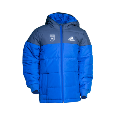 adidas kabát, kék, gyermek "Fehérvár FC" címerrel