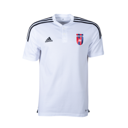 adidas gálapóló 2022/2023, galléros, fehér, felnőtt