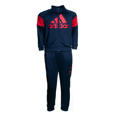 adidas melegítőszett, piros-kék, gyermek "MOL Fehérvár FC" címerrel