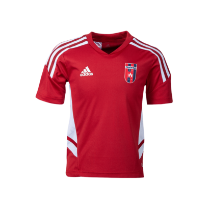 adidas edzőpóló 2022/2023, piros, gyermek