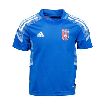adidas edzőpóló 2021/2022, kék, gyermek