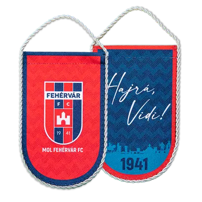 Asztali nagy zászló “Fehérvár FC” címerrel