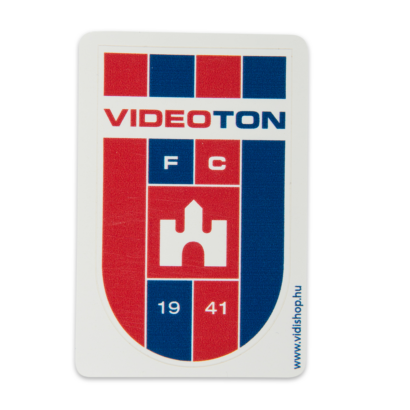 Matrica nagy "Videoton" címerrel