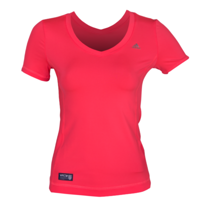 Adidas edző póló, rózsaszín, női