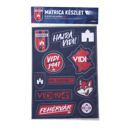 Matrica készlet "MOL Fehérvár FC" címerrel